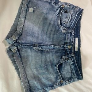 Kancan denim shorts size large
